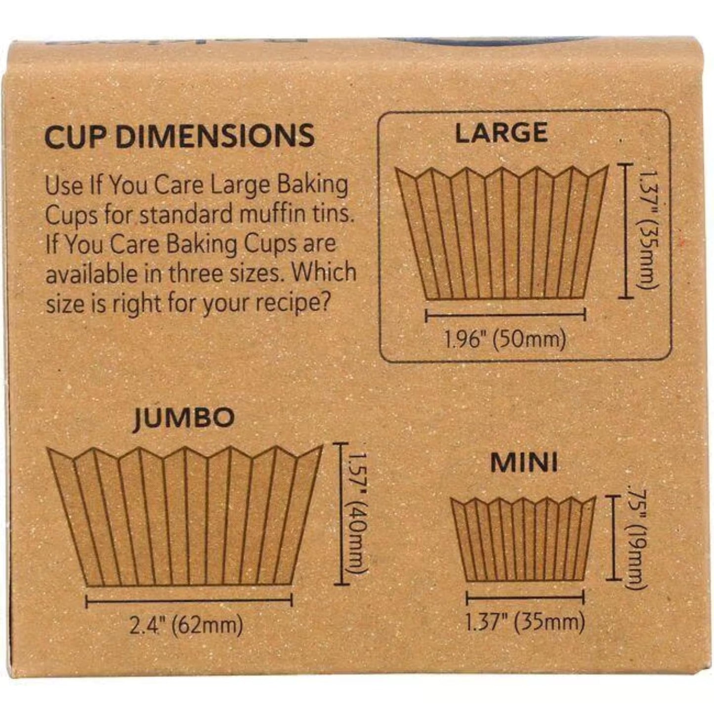 If You Care Baking Cup Large, 60 ct