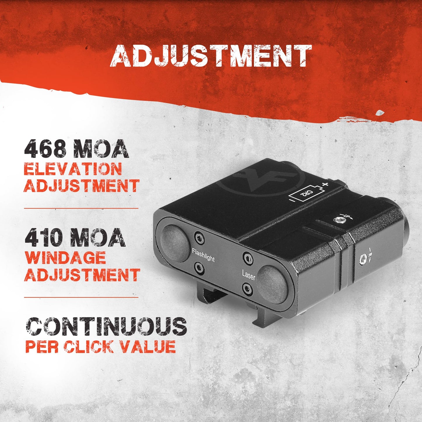Firefield Charge Red Laser and Light Combo