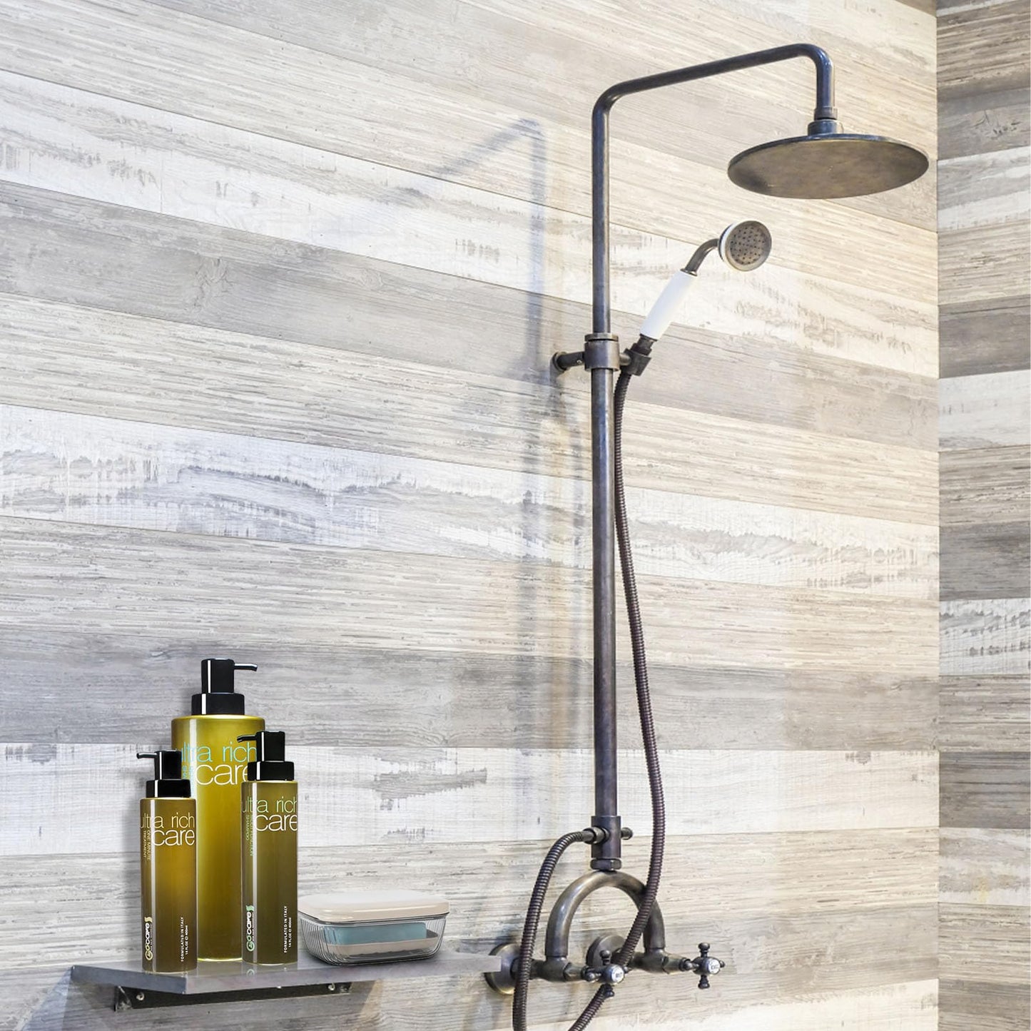 Quatish Bar Soap Holder Dish, Leakproof Travel Soap Case for Shower, Portable Travel Size Toiletries Camping Essentials for Gym, Dorm, Bathroom, Khaki