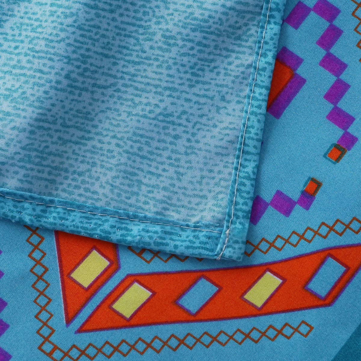 Pangzi Bohemian Retro Bedding Sheet Set,1 Fitted Sheet, 1 Flat, 2 Pillow Cases - 4 Piece (King, Red)