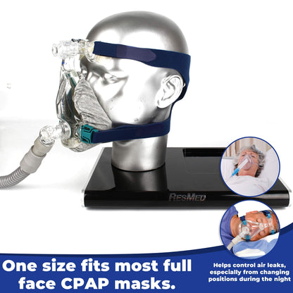 10 Pack Cpap Mask Liners to Reduce air leaks Ultra Soft Cotton Covers are Washable and Easy to Clean with Laundry Bag (10 Count (Pack of 1))