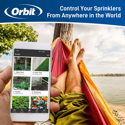 Orbit 57950 B-hyve 12-Zone Smart Indoor/Outdoor Sprinkler Controller