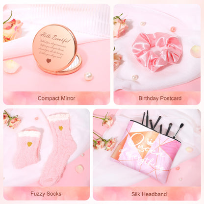 Jumway Not A Day Over Fabulous Mug Gifts Set- Birthday Gifts for Women - Funny Birthday Gift Ideas for Her,Friends, Coworkers, Her, Wife, Mom, Daughter, Sister, Aunt Ceramic Marble Mug 14 Oz