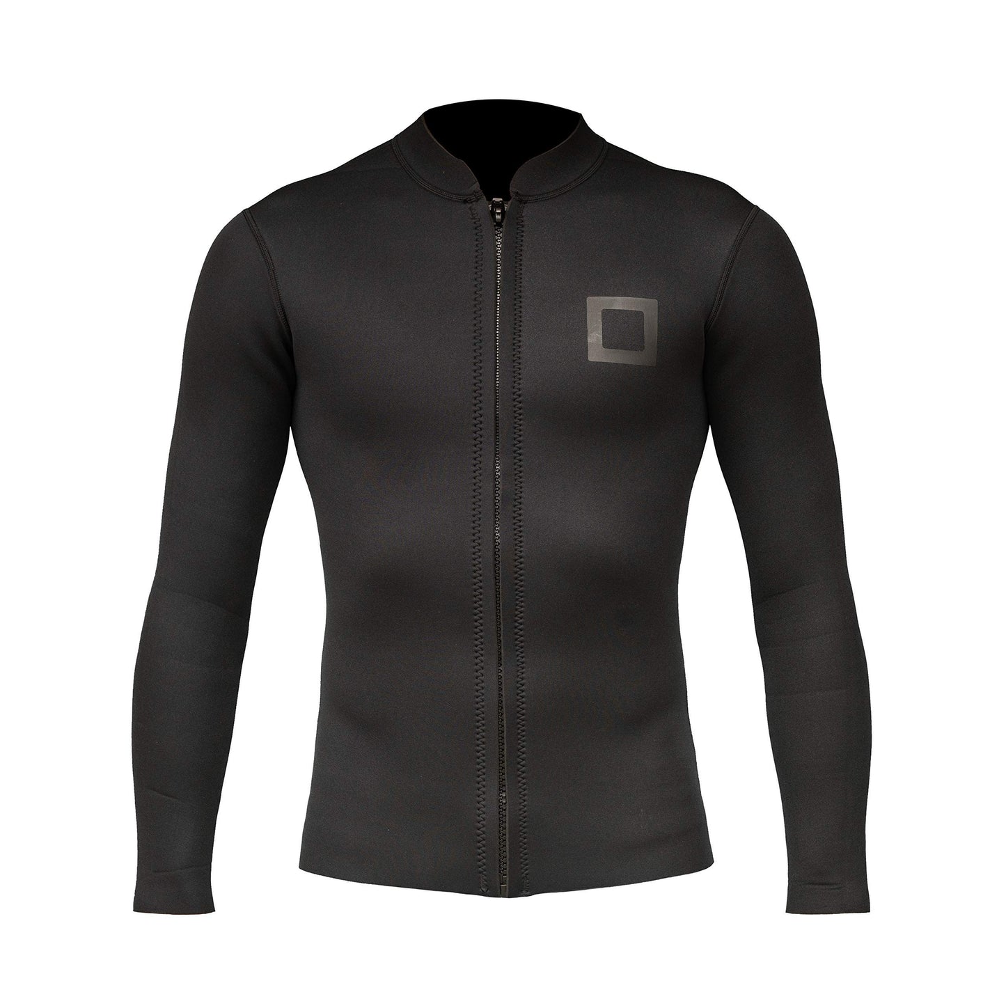 Surf Squared Men's Wetsuit Top Jacket 2mm or 3mm - Neoprene Long Sleeve for Warmth & Comfort, Extended Back Flap - Ideal for Surfing, Snorkeling & Watersports - 2X-Large - 3MM