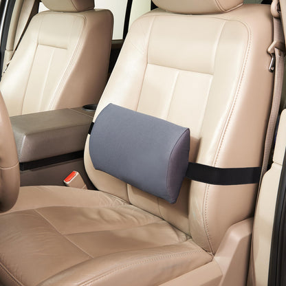 OPTP The Original McKenzie Slimline Lumbar Support – USA-Made Lower Back Support for Office Chair, Car Back Support, and Travel Lumbar Pillow. The Preferred Lumbar Cushion by Physical Therapists.