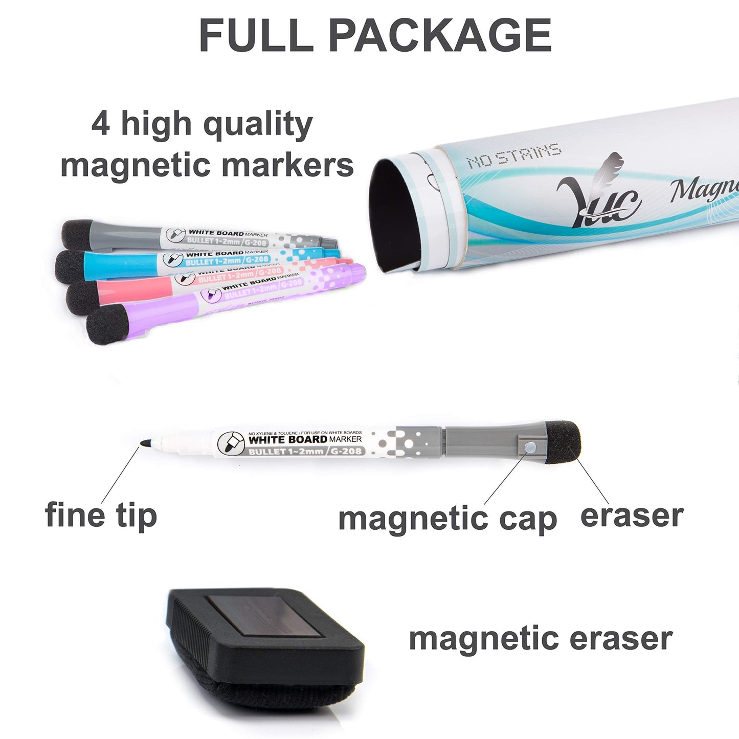 15x11 inch Menu Board for Kitchen - Weekly Meal Planner Magnetic - Weekly Menu Board - Meal Plan - Menu Planner for Fridge - Fridge Menu Magnet