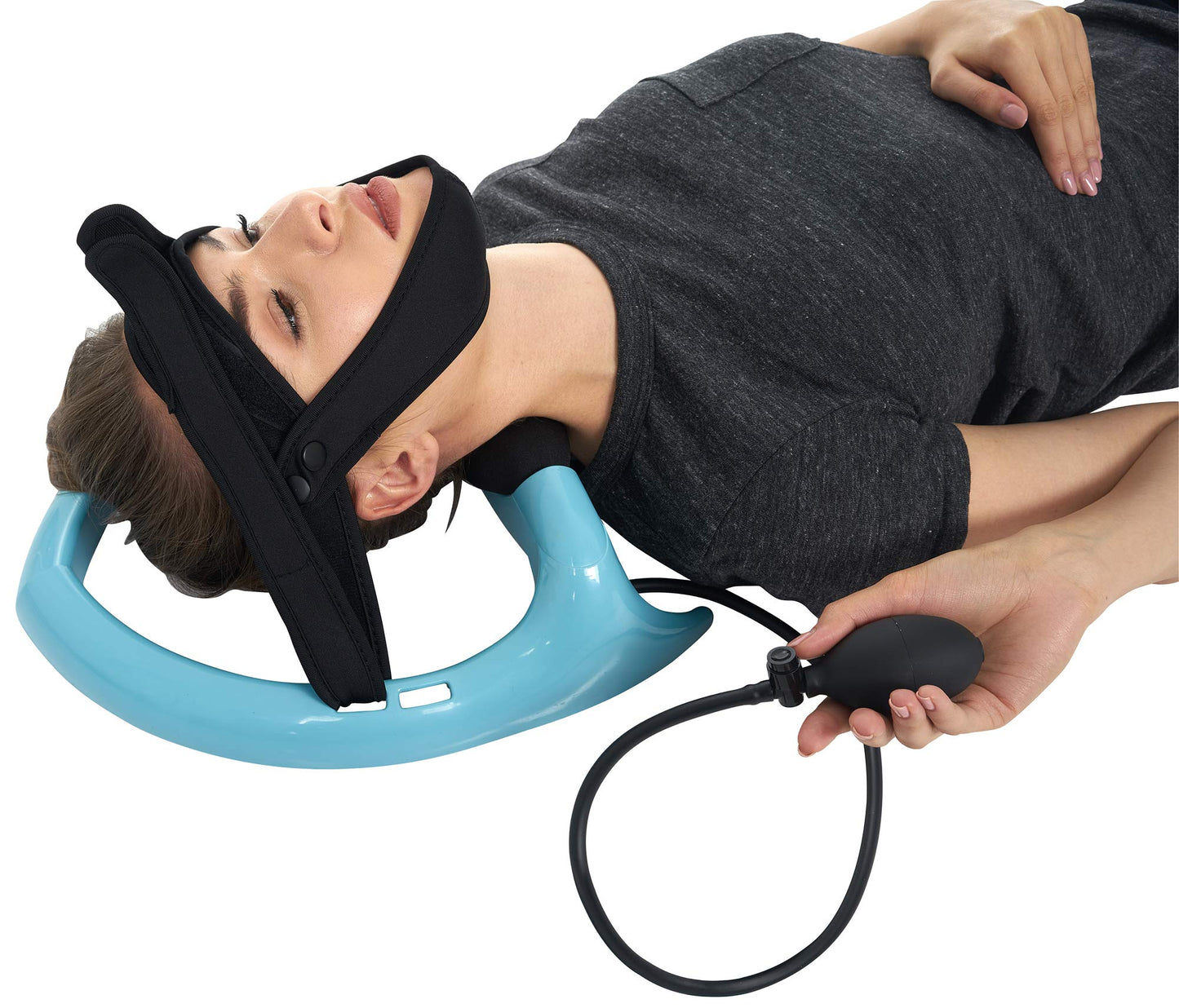 Posture Neck Exercising Cervical Spine Hydrator Pump Relief for Stiffness, Relieves Neck Pain