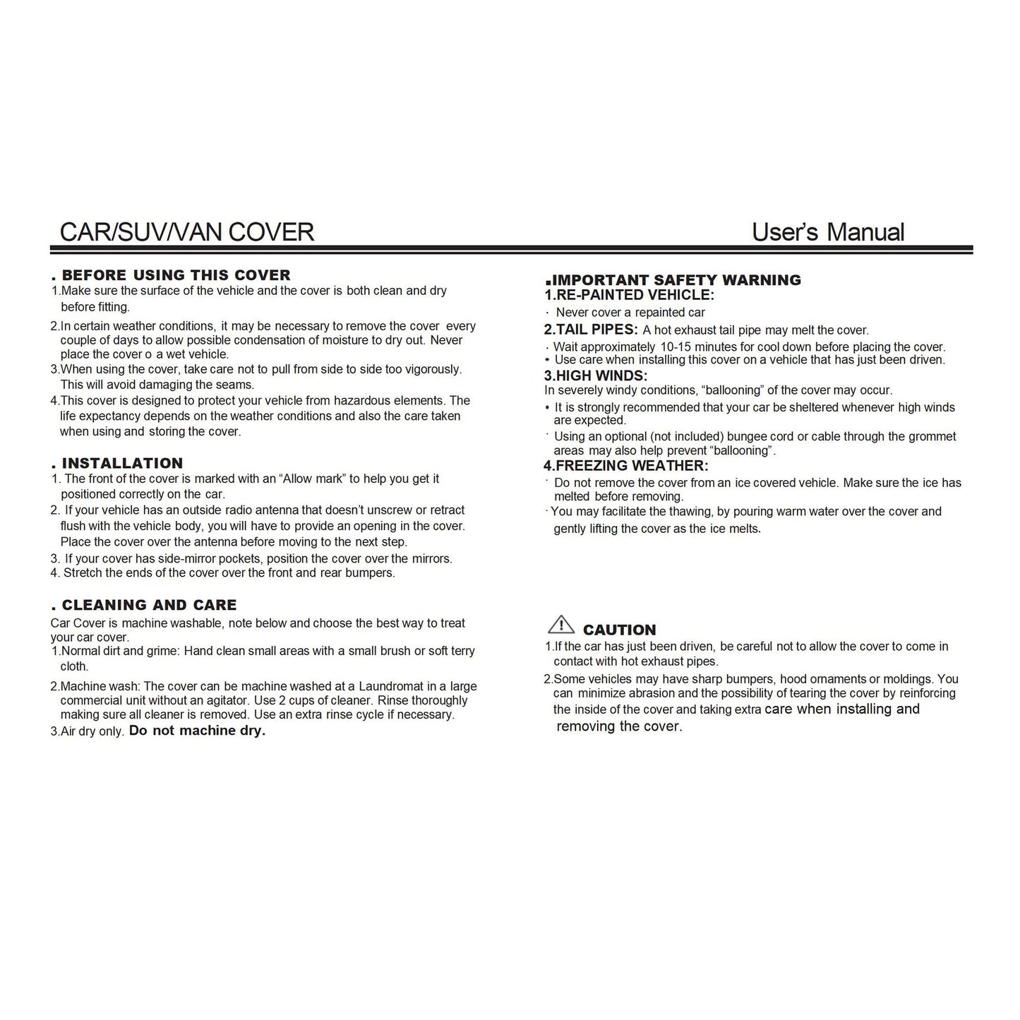 uxcell Car Cover Waterproof All Weather for Car, Full Car Cover Rain Sun Protection Universal Fit for Sedan 178''-185''