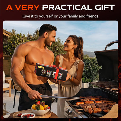 NEWKITCHEN Grill Brush Bristle-Free Steam Cleaning, BBQ Brush Replaceable Heat-Resistant Kevlar Head with Grill Scraper Safe Barbecue Grill Cleaner