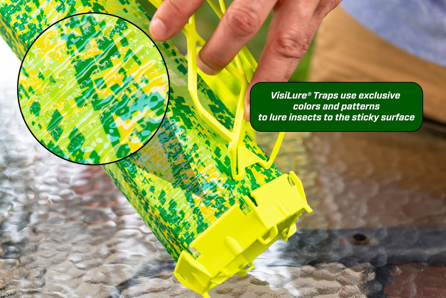 RESCUE! VisiLure® TrapStik for Wasps, Mud Daubers, Carpenter Bees – 3 Pack