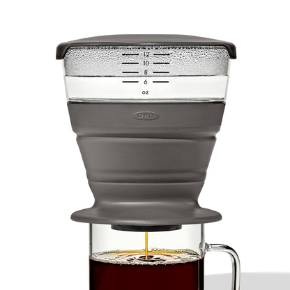 OXO Brew Collapsible Pour-Over Coffee Maker with Storage Case