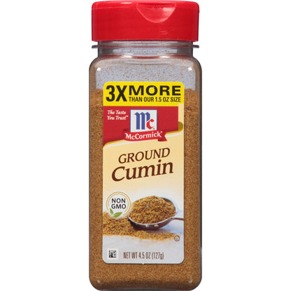 McCormick Ground Cumin, 4.5 oz