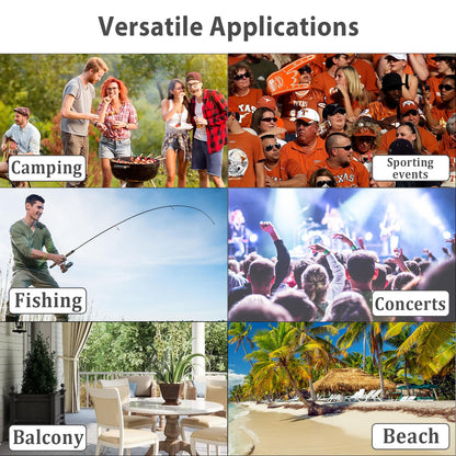 Youtanic Oversized Camping Chair, Portable Folding Camping Chairs with Side Pocket, Cup Holder and Carry Bag, Heavy Duty Outdoor Camping Chairs for Adults, Fishing, Sports, Trip, up to 400lbs, Style 4