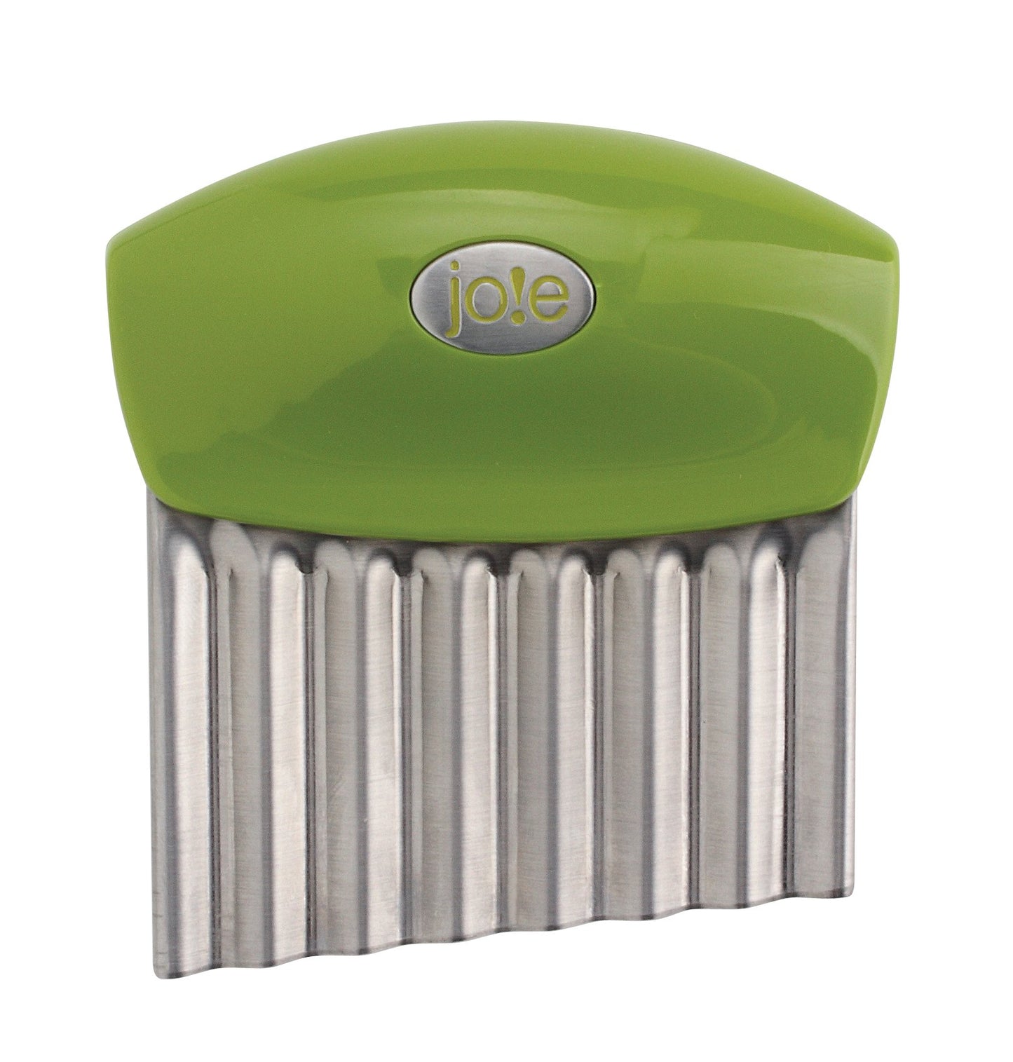 Joie Crinkle Cutter Kitchen Knife for Vegetables, Stainless Steel Blade, Colors May Vary