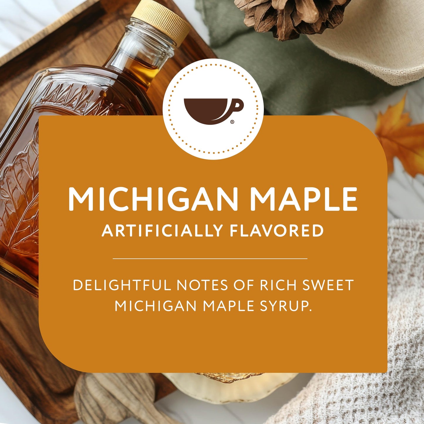 Paramount Roasters, Michigan Maple Flavored Ground Coffee, 12oz Medium Roast (Paramount Coffee Company)