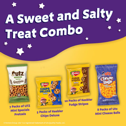 Keebler Cookies and Crackers, Variety Pack, 30 Ct. (Pack of 1)