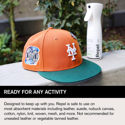 Jason Markk Shoe Protector Repel Spray, Water & Stain Repellent for Shoe and Sneaker Care, Non-Aerosol Footwear Protector Spray, Safe for Leather, Suede, Nubuck, Cotton, Knits, 5.4oz