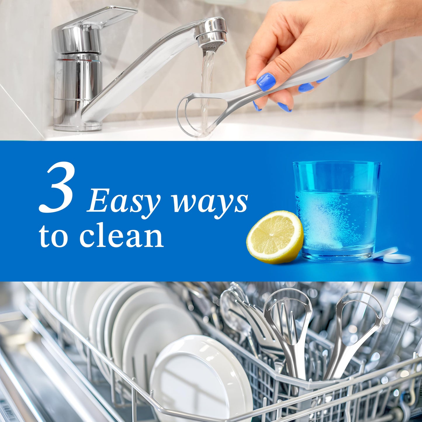 Mouthology Tongue Scraper for Adults (2 Pack), Reduce Bad Breath, Metal Tongue Scraper, Tongue Cleaner, Tongue Scraper, Stainless Steel Tongue Scraper, Tongue Cleaner for Adults, Tongue Scrubber