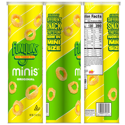 Minis, Funyuns Original, 2.875 oz Canister