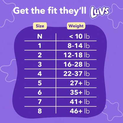 Luvs Diapers - Size 5, 172 Count, Bluey Platinum Protection Baby Diaper