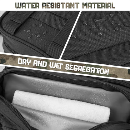 QT&QY Tactical Toiletry Bag For Men Hygiene Bag EDC Military Tool Molle Pouches Small Dopp Kit Mens Shaving Kit Travel shower Bags