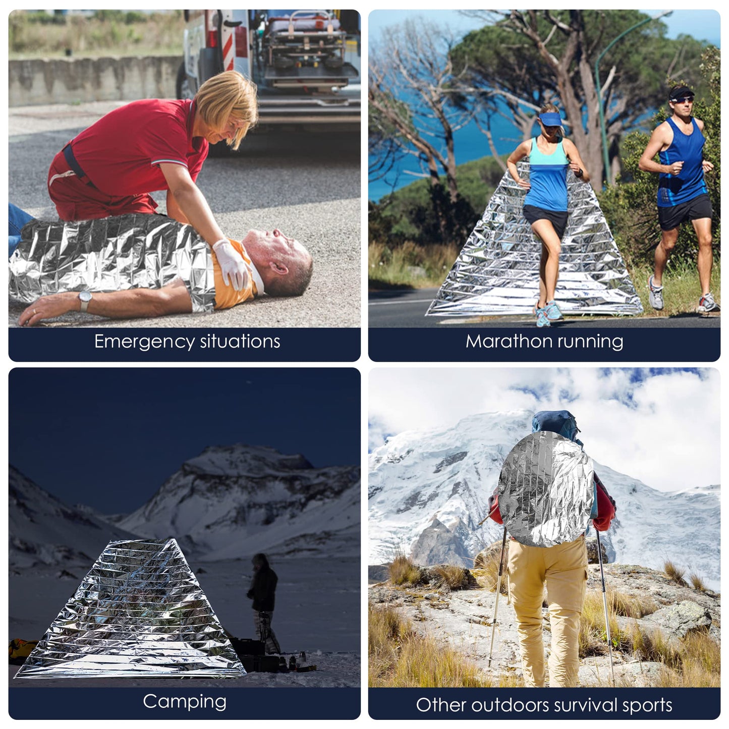 Plant Growth Mylar Films High Reflective Mylar Film Garden Greenhouse Covering Foil Sheets for First Aid Blanket Growth Room Camping Simple Tent,82.6 x 51.2 Inch(2 Pieces)