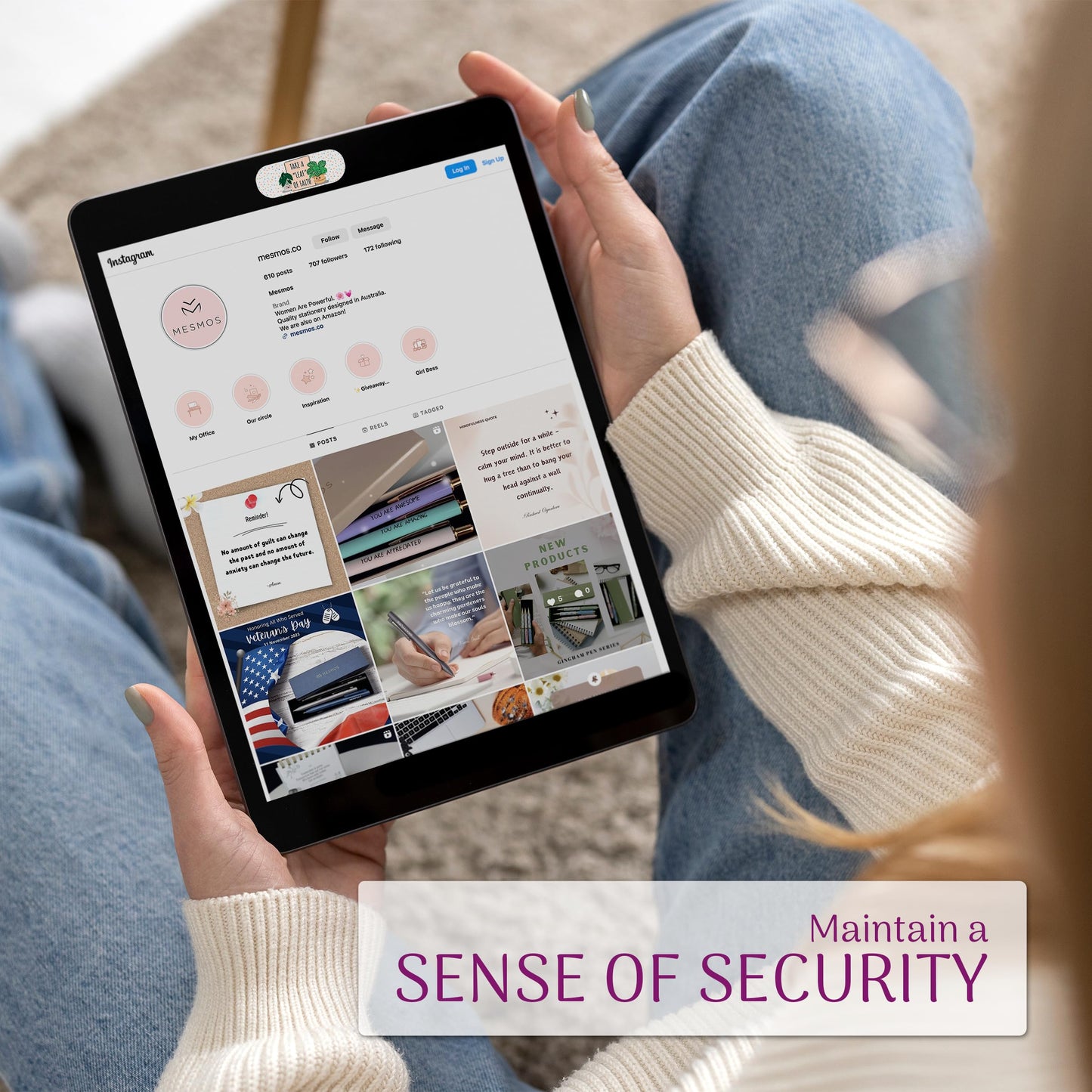 MESMOS Laptop Camera Cover Slide Cute, Laptop Accessories, Computer Camera Webcam Cover Slide, Web Cam Privacy Cam Blocker. Fits MacBook Pro & Air, iPad iMac (Large)