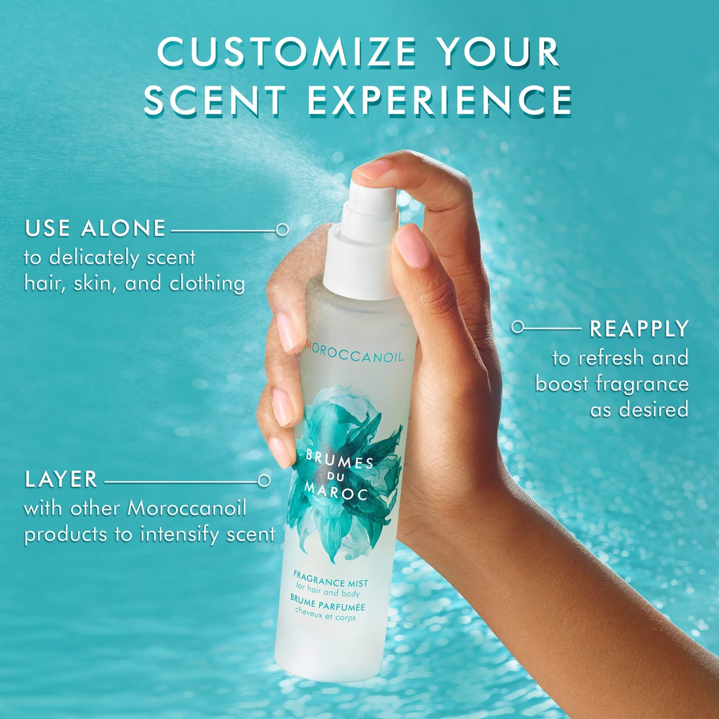 Moroccanoil Hair and Body Fragrance Mist, Travel Size, 1 fl. oz.