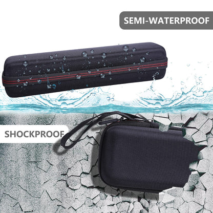 LTGEM Hard Case for Brother DS-640 / DS-740D / DS-940DW / DS-720D & Itari & HP Small USB & Canon imageFORMULA P-208II Document Scanner - Protective Carrying Storage Bag