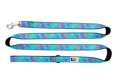 RC Pets 3/4" x 6 ft Dog Leash, Tropical Paisley