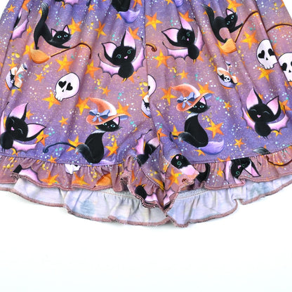 Perfashion sleeping sleepwear nightie Bunny jammies gowns Flutter Sleeve nightdress Hallowmas Costume Tie-dye Bats Ruffles flower Navy blue pyjamas pijamas de niñas Ruffles