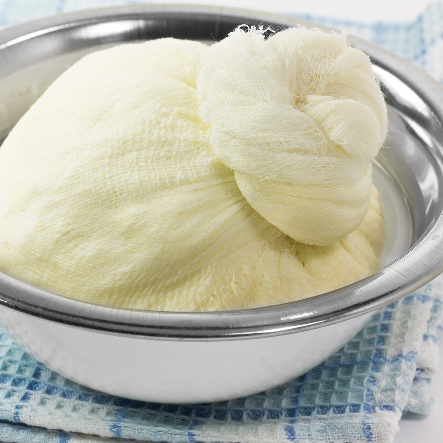 Nouvelle Legende Commercial Grade Unbleached Cotton Cheesecloth, Durable, Lint-Free, Reusable, Machine Washable for Straining, Cooking, Basting, Cleaning, Food Prep Use, 27 SqFt