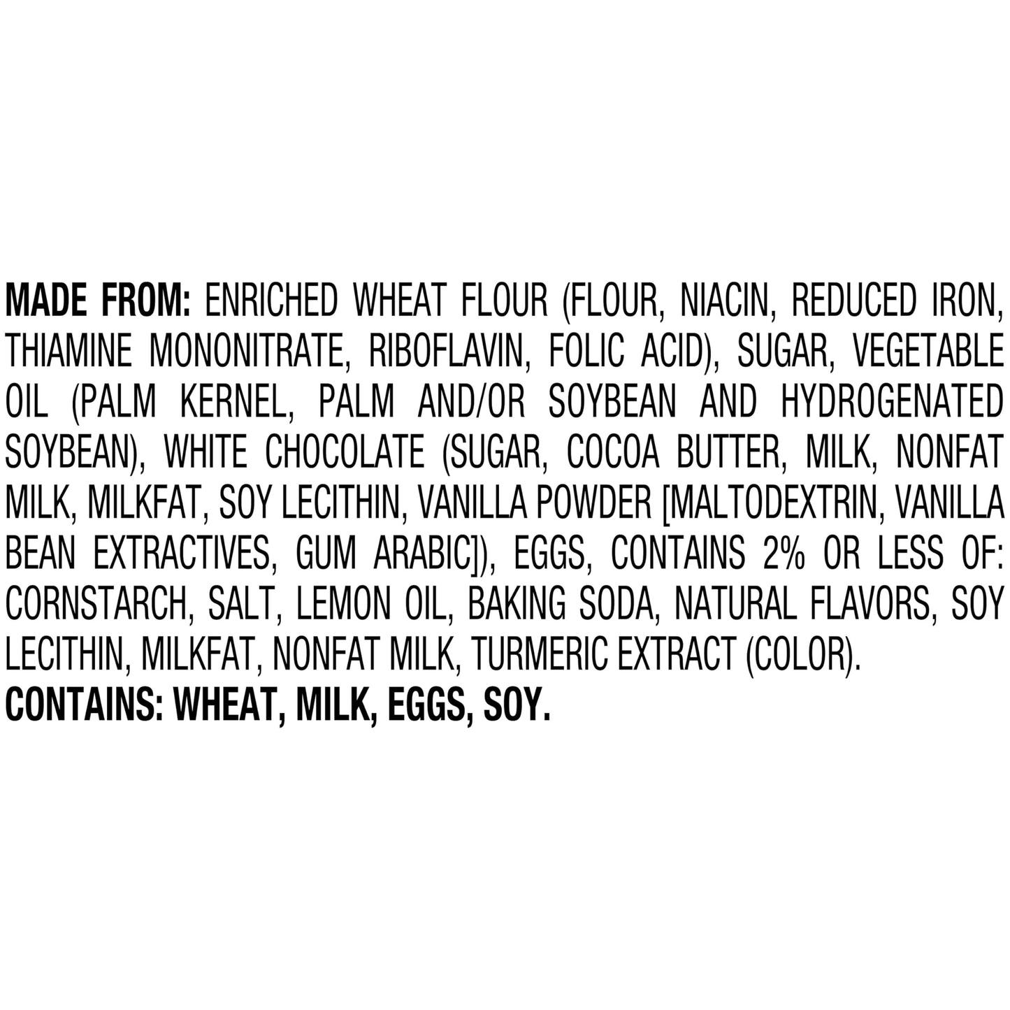 Pepperidge Farm Milano White Chocolate Lemon Flavored Cookies, 7 Oz Bag