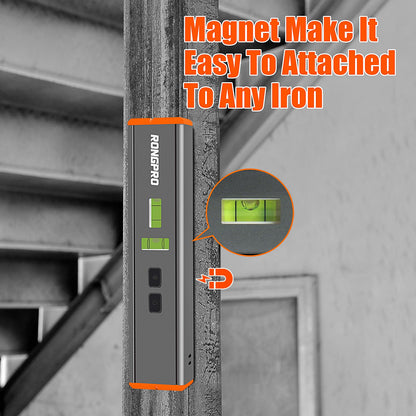 Portable Laser Level with Magnetic -Multipurpose 15Ft Cross Leveling Line,Mini Torpedo Level for Hanging Picture Wall Writing Home Renovation