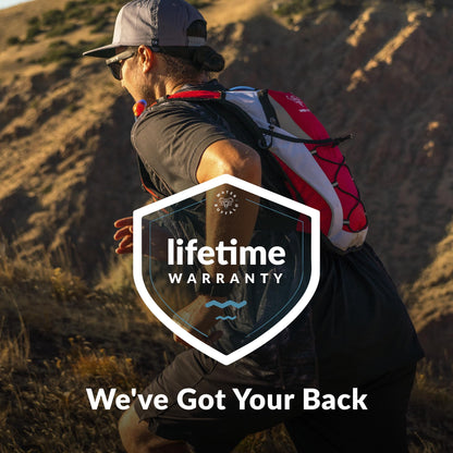 Road Runner Hydration Backpack – Lightweight Water Backpack with 2L Bladder - 12L Hydration Pack for Running, Hiking, Cycling & Outdoor Adventures