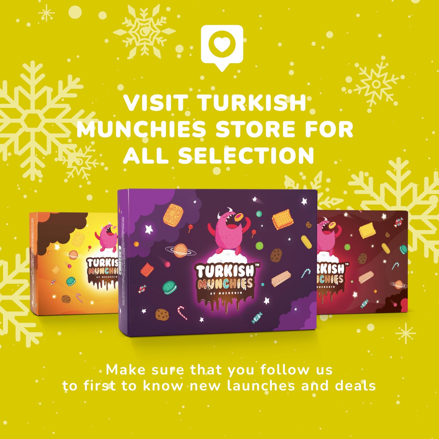 Midi International Snack Box | Premium Exotic Foreign Snacks | Unique Snack Food Gifts Included | Try Extraordinary Turkish Snacks | Candies from Around the World | 12 Full-Size + 1 Bonus Snacks