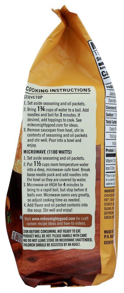 MIKES MIGHTY GOOD Organic Fried Garlic Chicken Ramen, 2.2 OZ