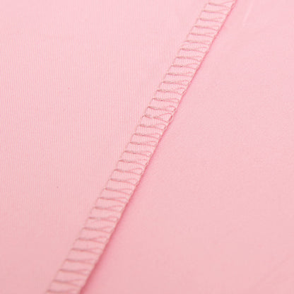 NTBAY Toddler Bedding Set - 4 Piece Soft and Breathable Crib Bedding Set for Boys and Girls, Includes Quilted Comforter, Fitted Sheet, Flat Top Sheet and Envelope Pillowcase, Pink