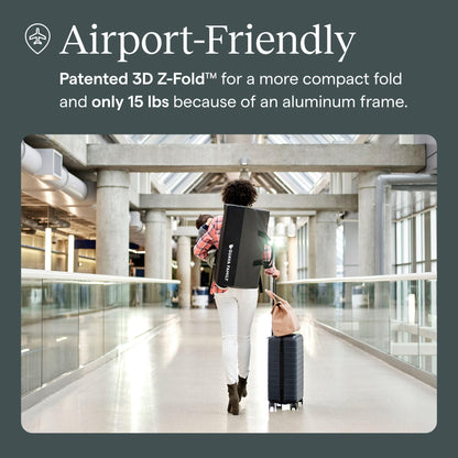 Guava Family Travel Crib includes Lightweight Backpack Design | Certified Baby Safe Portable Crib | Folding Play Yard, Comfy Mattress for Babies, Toddlers | Compact Baby Travel Bed