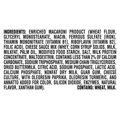 Kraft Easy Mac Original Mac & Cheese Macaroni and Cheese Dinner Microwavable Dinner, 18 ct Packets