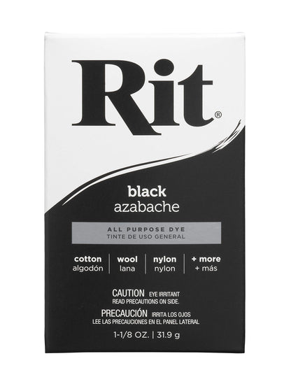 Rit Dye Powdered Fabric Dye, Black