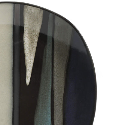 Gibson Elite Althea Reactive Dinnerware Set, Teal, Service for 4 (16pcs)