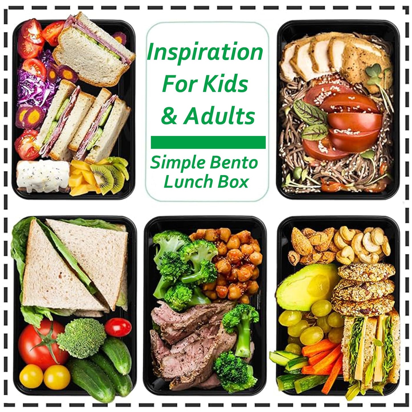 IUMÉ 50-Pack Meal Prep Containers, 26 OZ Microwavable Reusable Food Containers with Lids for Food Prepping, Disposable Lunch Boxes, Plastic Food Boxes- Stackable, Freezer Dishwasher Healthy