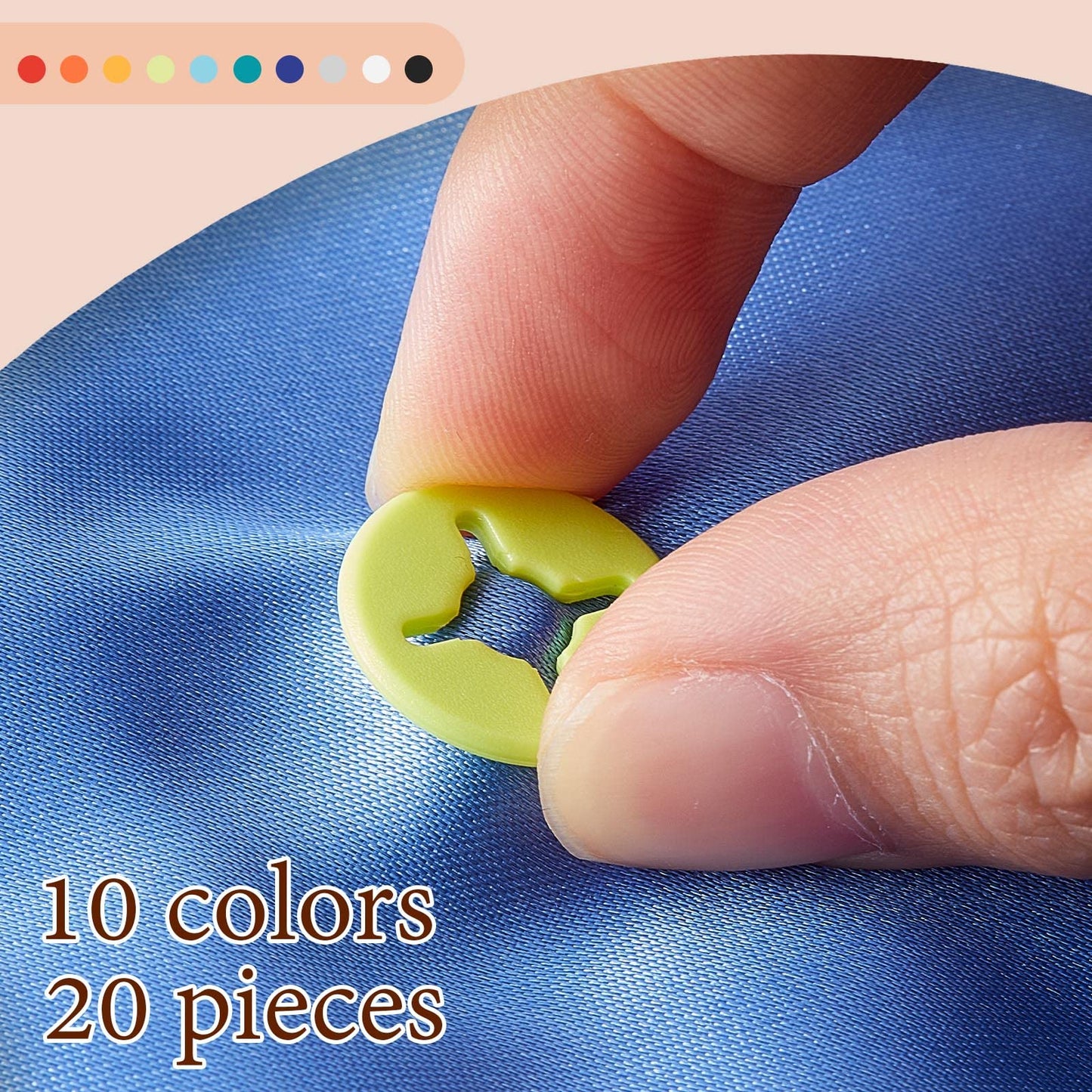 Juexica Running Bib Clips Race Number Buckle Fixing System Triathlon Race Bib Holder Marathon Fastener Holder for Field Event(Mixed Colors)