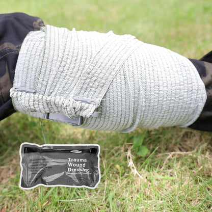 First Aid Kits with Tourniquet 36" Splint Bandage, Survival Gear and Equipment Multi-Purpose Emergency Bag Tool Kits, Survival First aid Kits Emergency kit for Outdoor Camping Hunting Car (Red)