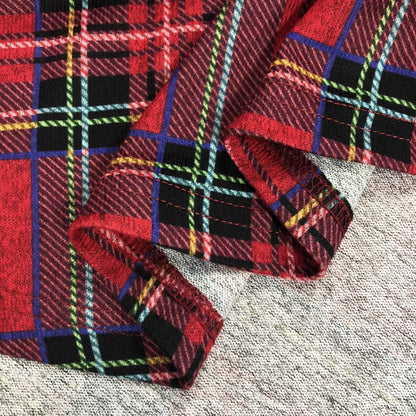 MIROL Women's Long Sleeve Plaid Color Block Casual Swing Loose Fit Tunic Dress