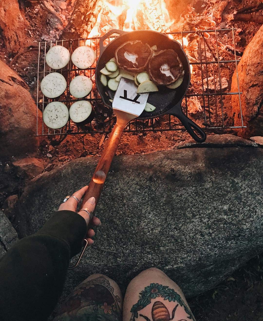 Outset QB00 BBQ, 1 EA, Rosewood 3 Piece Tool Set