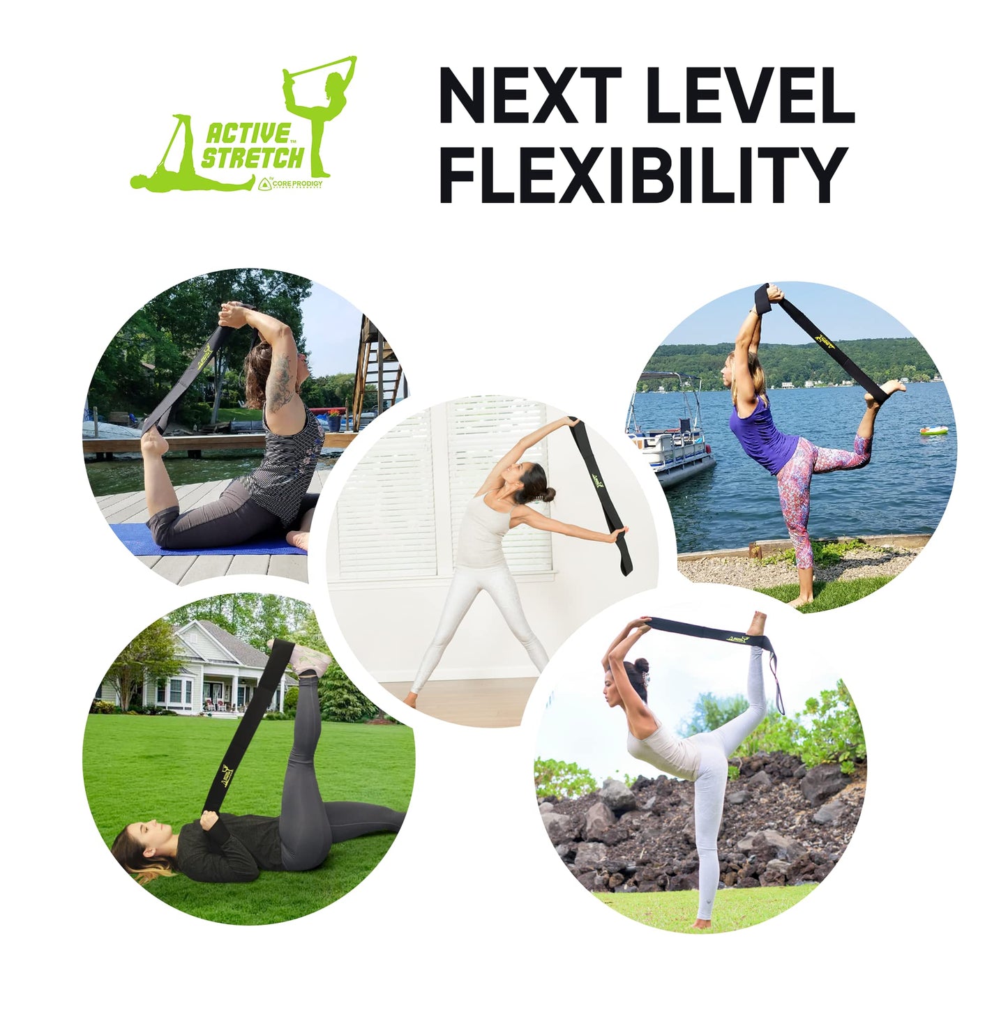 Active Stretch - Wide Loop Stretching Strap