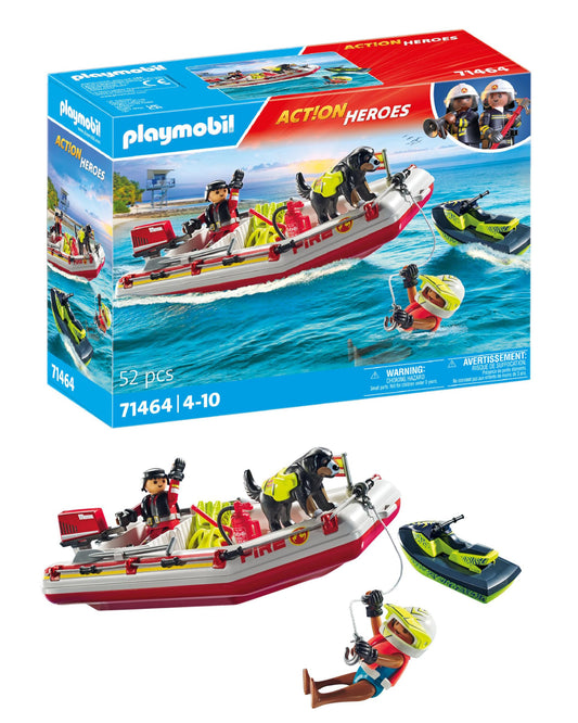 Playmobil Fireboat with Aqua Scooter
