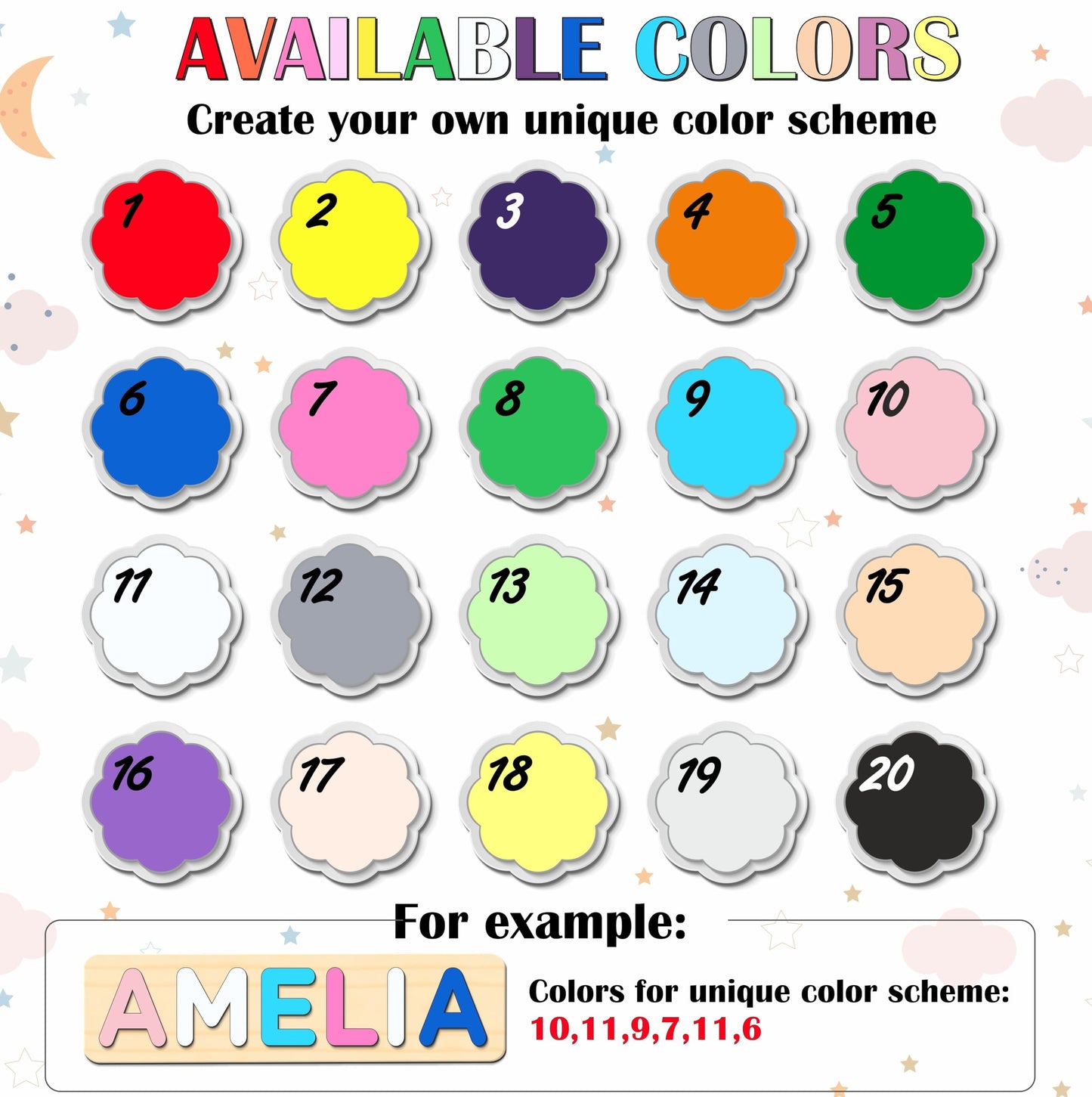 Personalized Wooden Name Puzzle for Kids Personalized Baby Name Puzzle for Toddlers Personalized Baby Gifts First Birthday Gift Wooden Puzzles Custom Toddler Learning